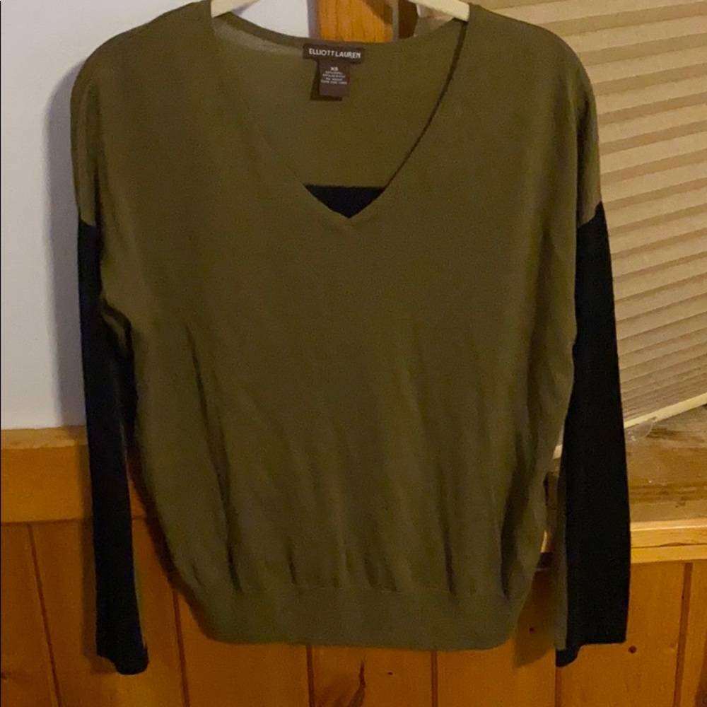 Green sweater